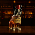 Loomakujuline viskikarahvin Boston Terrier AnimalWhiskeyBottle brown
