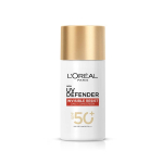 L'Oreal Paris Uv Defender Invisible Resist Igap&auml;evane P&auml;ikesekaitsekreem Spf50+ Pa++++ 50ml |K&otilde;ikidele Nahat&uuml;&uuml;pidele Kerge, Veekindel, Higikindel & Kaitseb Reostuse eest beige