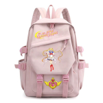 Sailor Moon Anime Tr&uuml;kiga Seljakott Teismelistele &Otilde;pilastele Reisimiseks Kerge Nailonist Koolikott Pehmendatud Rihmadega 61