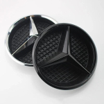 3D auto iluv&otilde;re embleem T&auml;he m&auml;rk Esiv&otilde;re logo Mercedes Benzi jaoks W204 W205 W213 X253 A B C E S CLA GLB GLC GLE GLS Tarvikud W213 185mm black