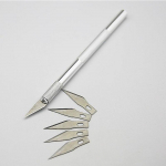 1 * noad + 6 * tera, libisemisvastane metallist skalpell Noa t&ouml;&ouml;riistade komplekt L&otilde;ikur Graveerimine K&auml;sit&ouml;&ouml;noad