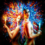 Teemantmaal t&auml;ispuur-ristpistes tegelaskuju k&uuml;&uuml;nal Teemantikandiga kivikivid Kodukaunistus 30x30CM