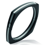 Les Tr&eacute;sors De Lily [H7356] - must h&otilde;bedane 'Chor&eacute;ographie' terasest k&auml;ev&otilde;ru - 62 mm 9 mm must