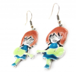 NOA [J1756] &ndash; sinised rohelised  Rockeuse  disaink&otilde;rvar&otilde;ngad roheline