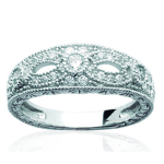 H&otilde;bes&otilde;rmus 'Goddess' h&otilde;bevalge (roodiumiga kaetud) - 8 mm 52 valge