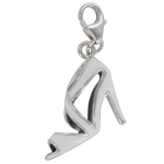 Les Tr&eacute;sors De Lily [Q4882] - H&otilde;bedane v&otilde;luripats 'Tuhkatriinu' h&otilde;bevalge (roodiumiga kaetud) - 20x14 mm valge