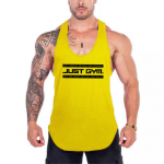 Muscleguys Just Gym Fitness Meeste Stringer Tank Top v&otilde;rk Kulturismi Tanktop Muscle Singlet Varrukateta Vest L