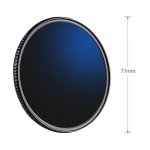 K&F CONCEPT 2-in-1 Ultra Clear 82mm neutraalse tihedusega filter ND8 ringpolariseeriv CPL filter 77mm