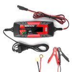 KKmoonCar akulaadija Akulaadija ja hooldusseade 6V/12V 4A intelligentne automaatne aku EU Plug
