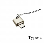 ROCK kaardilugeja t&uuml;&uuml;p C IOS Micro-SD Micro TF adapter s&uuml;learvuti tarvikute OTG jaoks