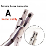 Hambaravi ortodontilised joondustangid termiliselt vormivad n&auml;htamatud breketitangid vertikaalsed/horisontaalsed/horisontaalsed/pisaravad hambaarsti t&ouml;&ouml;riistad 1 piece A Normal