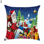 Padjap&uuml;&uuml;r, &uuml;hele k&uuml;ljele tr&uuml;kitud erksav&auml;rviline tolmukindel, kasulik Xmas Ambience padjap&uuml;&uuml;r elutuppa 2