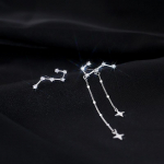 As&uuml;mmeetrilised Big Dipper Drop k&otilde;rvar&otilde;ngad naistele Isiksuse kuupmeetrist tsirkooniumoksiidist Tutt Star Earing Femme Fasion Ehted