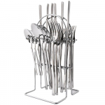 24 tk/6 komplekti musta kullaga s&ouml;&ouml;giriistade komplekt Western Knife Fork lusikaga s&ouml;&ouml;giriistade komplekt roostevabast terasest lauan&otilde;ude hoidjaga s&ouml;&ouml;giriistad h&otilde;be