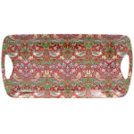 Les Tr&eacute;sors De Lily [A3331] &ndash; melamiinist koogialus  William Morris Collection  punane roheline (Maasikavaras) - 40x20x3 cm punane