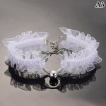 Reguleeritav pits kaelakeed Bell Sweet Cute Gothic Choker kaelakeed valge