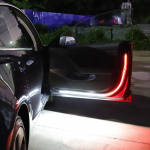 Oświetlenie drzwi FLEX LED biały i czerwony, uniwersalne