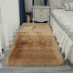 Pehmed lambanahast vaibad magamistoa vaibatoas Pikad juuksed voodimatt P&otilde;rand Karvane valge vaibad Punased elutoa karusnahad Laste vaibad 50*150cm