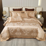 15 v&auml;rvi kvaliteetseid puuvillaseid voodilinu Tekikomplektid Neljaosaline pulmapesu Jacquard voodilinad pluss puuvillane voodikate 1.8m bed