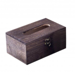 Retro puidust salvr&auml;tikukarp WC-paberist kaane&uuml;mbris Salvr&auml;tikuhoidja Kodu autokaunistus L pruun