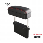 T&auml;iendage auto k&auml;etugede kasti salvestusruumi reguleeritav auto k&uuml;&uuml;narnuki tugikorpus Automaatne istmevahe korraldaja Juhtmeta laadimine USB-liiniga Red line Armrest