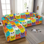 Armas kassprinteriga pol&uuml;ester diivanikate elutoale k&otilde;ik hinna sees elastne diivanikate m&ouml;&ouml;bli kate nurgadiivani katte kaitse 1 seat 90-140cm