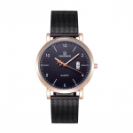 Uued meeste ja naiste k&auml;ekellad, igap&auml;evane &auml;riline kvartskell Veekindel helendav nahast v&otilde;rkv&ouml;&ouml;ga moekell