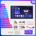Hizpo DSP Carplay 4G+WIFI 7tolline 2 Din Android Universaalne autoraadio Multimeedia Videopleier Stereo 2Din Autoraadio Peaseade Stereo Navi GPS Audio RDS PC S6 8Core 6G 64G ISO