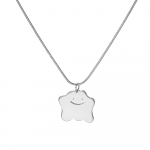 2023. aasta uus moodne v&otilde;luva peo kampsunikettidega mitmek&uuml;lgne kaelakee, lihtne nikerdatud naeratava n&auml;oga kaelakee, &otilde;nnelik elegantne ketikaelakee, fantoomkaelakee h&otilde;be