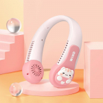 3000 mAh rippuv kaelaventilaator kaasaskantav labadeta ventilaator isiklik kantav kaelarihm lehtedeta ventilaator USB laetav ventilaator mini kaelakee ventilaator