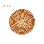 &Otilde;htus&ouml;&ouml;gialus, kerge lai kasutusala Keskkonnas&otilde;bralik ainulaadne &uuml;mara kujuga visuaalse efektiga tassialus restoranile 10cm