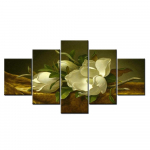 Vintage liilia&otilde;is, raamita moodulsein, 5 tk. Seinakunst, l&otilde;uend Plakatid Pildid Maalid Kodukaunistus Elutoa kaunistamine 20x35cm*2 20x45cm*2 20x55cm*1