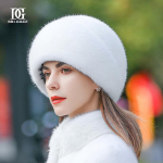 naaritsa karusnahk, terve naaritsa karusnahk, &otilde;lgk&uuml;bar, laste talvesoojus, keskealiste ja eakate emade mood, talvine mitmek&uuml;lgne naaritsakarva m&uuml;ts L（58-60cm） valge