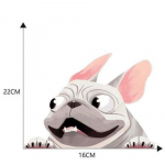 Koeraauto kleebis armas multifilmi meetod koera k&uuml;ljeukse kleebis auto akna saba kleebis kriimulise koera k&auml;ru kleebis