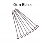 100-200 tk Silmapea tihvtid 20 25 30 35 40 45 50 mm Silma tihvtid Leiud isetehtud ehete jaoks Ehete valmistamise tarvikud tarvikud 40mm x 200Pcs