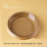 50 tk Frit&uuml;&uuml;r &Uuml;hekordsed k&uuml;psetuspaberid Vooder Mitte-Sti Mat Auruti &uuml;mmargune paber K&ouml;&ouml;k k&uuml;psetustarvikud frit&uuml;&uuml;rile Ahi