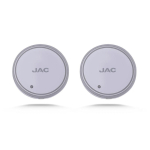Car Luminous Water Cup Coaster 7 Colorful Car Led Atmosphere Light For JAC Refine J3 J2 S5 Car logo Cupmat Ambience For JAC white