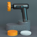 Juhtmeta elektriline auto poleerimismasin USB laetav poleerimismasin auto kere puhastamiseks vahatamise parandamiseks must