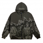 Meeste s&uuml;gismoodne kapuutsiga jope talvefliisist kampsunid kootud t&otilde;mblukuga pikkade varrukatega pullover kapuuts 6XL must