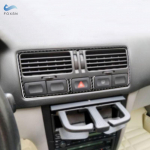 Pehme s&uuml;sinikkiust keskne juhtpaneel kliimaseadme v&auml;ljalaskeava ventilatsioonikate VW Golf 4 Jetta Bora MK4 R32 GTI jaoks