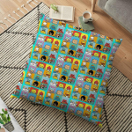 Toca Life World padjap&uuml;&uuml;r Toca Boca padjap&uuml;&uuml;r kodutoolile Lastetoa pehme dekoratiivne padjap&uuml;&uuml;r 45*45cm 14