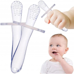 UUS Hambar&otilde;ngas Hammastusr&otilde;ngas Hammaste m&auml;nguhari Hambaravi t&ouml;&ouml;riist BABY silikoonile (X2 tk) 10x7x2cm