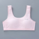 Rinnahoidja lastele Puuvillane treeningrinnahoidja t&uuml;drukutele Teismeliste Aluspesu T&uuml;drukute Aluspesu 8-14 aastat one size valge