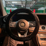 Auto rooliratta kate Talvine soe Armas pl&uuml;&uuml;s universaalne juhtraua kate Praktilised autotarbed about 40cm in diameter