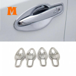 2016 17 18  For Nissan Maxima Chrome/Carbon fiber Car Door Handle Key Bowl Decoration frame decor Cover Trim Door bowl