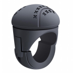 Auto p&ouml;&ouml;rlev rooliv&otilde;imendi spinneri nupp, 360 kraadi p&ouml;&ouml;rlev silikoonist k&auml;epide, kuulikujuline abik&auml;e juht XYZ