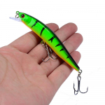 1 tk Minnow kalap&uuml;&uuml;gilant 95 mm 8g ujuv k&otilde;va Bai Crankbait karpkala triibuline bass Pesca varustus SwimBait 1PCS
