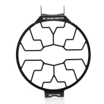 Motorcycle Front Headlight Protector Retro Grill Light Lamp Cover Head light Mesh Grill For Honda CB650R CB 650 CB650 R Black-no logo gray