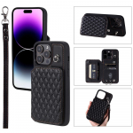 Luksuslik rahakotikaardi pesa klapitav magnetiline nahast &uuml;mbris iPhone 15 14 Plus 13 12 Pro Max 11 XR 8 7 6S Plus / Samsung S23 S22 Ultra Plus S21 A14 A54 A53 jaoks iPhone 6/6S must