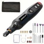 Mini juhtmeta p&ouml;&ouml;rlevad t&ouml;&ouml;riistad USB-laadimisveski komplekt juhtmevaba graveerimispliiats DIY Poola p&ouml;&ouml;rleva nikerdamise t&ouml;&ouml;riistakomplekt must